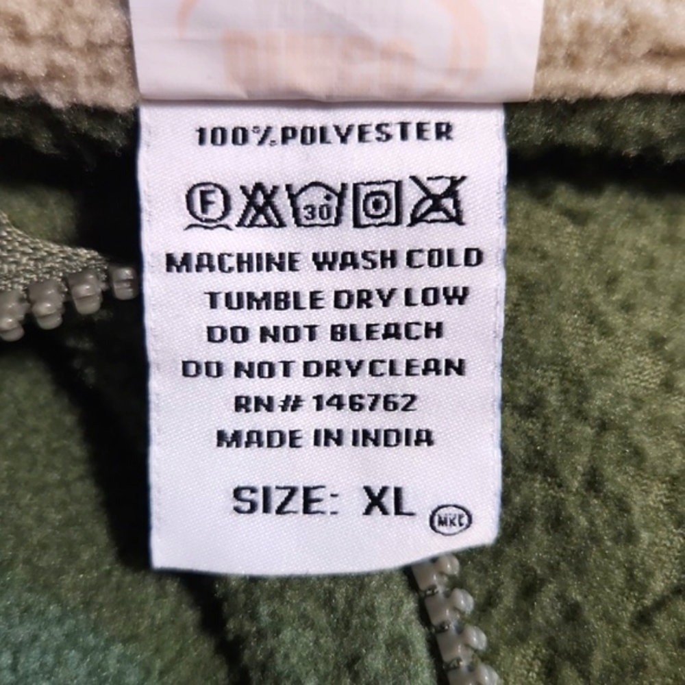 Dimco Lake Tahoe Fleece Zip Front Jacket Men's X-Large - Picture 8 of 10
